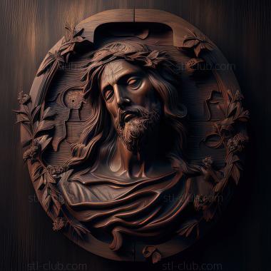 3D model st jesus (STL)